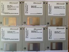 Microsoft Word For Windows V 2.0 On 6 3.5” Floppy Disks picture
