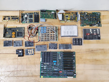 LOT OF Vintage Computer Circuit Boards / Cards, IC , LOOK  Gold Chips, Etc picture