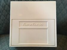 Vintage Flip 'n' File 10 Portable Folding 5.25 inch Floppy Disk Case Retro Tech picture