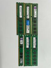 Lot of Six (6) 8GB sticks of DDR3 RAM varied Brands picture