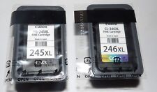 Genuine Canon PG-245XL Black & CL-246XL  Color Ink Cartridges picture