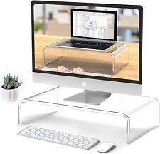 BEIMU | Acrylic Monitor Stand Riser Clear Laptop Stand for Desk Acrylic Monitor picture