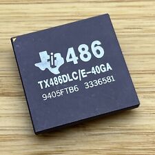 TI 486 DLC 40Mhz TX486DLC/E-40GA - 386 to 486 Upgrade Vintage CPU 486DLC picture