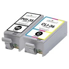 Replacement Canon PGI35 & CLI36 Ink Cartridges for PIXMA iP100 iP110 TR150 picture