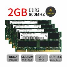8GB 4x 2GB 1GB DDR2 800MHz PC2-6400S 200Pin 1.8V Laptop Memory For Qimonda LOT picture