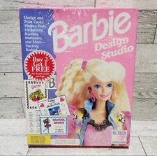 Barbie Design Studio IBM/Tandy 1991 Hi-Tech  Expressions VINTAGE  Fun & Great  picture