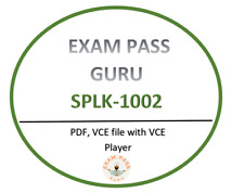 SPLK-1002 Exam PDF,VCE player ,181 Questions MAY Updates picture