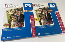 2 Packs HP Premium Plus Photo Paper High Gloss 8.5