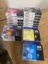 Lot Of 16  Genuine Epson 288  Ink Cartridges Magenta Black Cyan Yellow picture