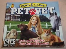 Paws and Claws: Pet Vet (CD-ROM, 2006, WIN 98/ME/XP, Valusoft) VGC picture