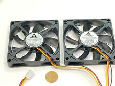 2 x Computer Fan 12V 8015 3Pin 80x80x15mm Brushless Axial 8mm DC cpu Cooling picture