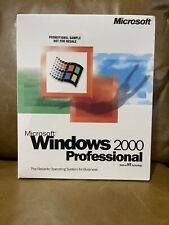 MICROSOFT WINDOWS 2000 PROFESSIONAL FULL OPERATING SYSTEM MS WIN PRO[SEALED BOX] picture