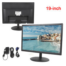 LED Monitor 19 inches Desktop Computer PC Monitor 16:10 HDMI VGA With Cables  picture