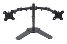 Dual Monitor Desk Mount Stand Heavy Duty Fully Adjustable Screens 27