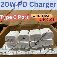 Wholesale 20W USB-C Power Adapter Fast Charger Block For iPhone 15 14 12 13 11 8 picture