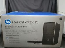 HP 590-p0033w Pavilion Desktop i3-8100 3.6GHz 4GB RAM 1TB HDD Win 10 Home Ash picture