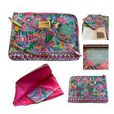 LILLY Pulitzer iPad Laptop CYBER TECH Case Pouch Set 12.75x9 Me And My Zesty NEW picture