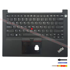 Palmrest Non-backlit Keyboard For Lenovo ThinkPad E14 Gen2 Gen3 Gen4 (US Layout) picture