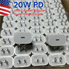 Wholesale Lot For iPhone iPad 20W USB C Type C Power Adapter Fast Charger Block picture