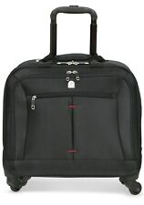 Tassia Business Laptop Roller Case Large Storage Area 4 Wheel Spinner Trolley picture