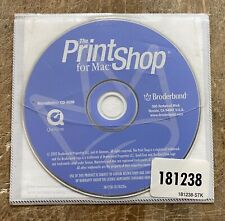 Broderbund The Print Shop for Mac on CD-ROM from 2002 picture