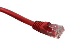 50 PACK LOT 50FT CAT6 Ethernet Patch Cable Red RJ45 550Mhz UTP 15M picture