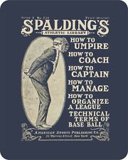 1901 Spalding How To Umpire coach play  Baseball  Mouse Pad Poster 7 3/4  x 9