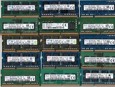 Lot of 17 4GB Laptop RAM Memory various numbers Hynix Samsung PC3L PC4 All clean picture