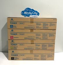 Konica TN210 8938-505 506 507 508 Toner Cartridges Set KYMC For BH C250 C252 NEW picture