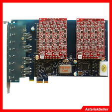 Asterisk card AEX800 8 Port FXO Card FXS Card Freepbx,Issabel,tdm800p TDM Card picture