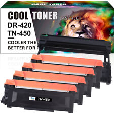 DR420 Drum Unit or TN450 Toner Compatible for Brother HL-2270DW DCP-7065DN Lot picture