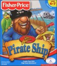 Fisher-Price Great Adventures Pirate Ship PC MAC CD treasure map letters game picture