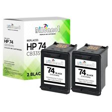 2 Black #74 CB335WN Ink for HP Photosmart C4550 C4575 C4580 C4583 C4588 C5200 picture