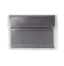 Louis Vuitton Fondation Clutch Bag iPad Tablet Case Clear Bag PVC Canvas Gray  picture