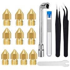 19Pcs 0.4mm 3D Printer Extruder Nozzle Cleaning Needles Tool Kit for CR-10/Ender picture