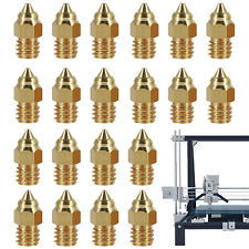 20Pcs 3D Printer Nozzles Kit Brass Printing Nozzles Set 0.2/0.4/0.6/0.8/1mm 🪐 picture