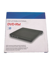External DVD CD Drive with USB 3.0 Slim Portable Pop-Up External CD DVD 2020 New picture