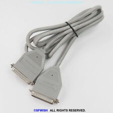 VINTAGE OEM Apple Computer 590-0037-B Serial Modem Cable, 25 Pin Male/Male picture