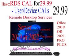 HP Proset Windows Server 2019 Remote Desktop Services RDS CAL - User/Device CALs picture