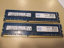 SK Hynix 8GB (2x4GB) 1Rx8 PC3-12800U-11-13-A1 HMT351U6EFR8C-PB Memory picture