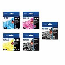 Epson 302XL Combo (5pack) New Genuine Ink Cartridges No Box For XP-6000 XP-6100 picture