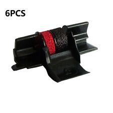 6Pcs Replacement IR-40T Black and Red Calculator Ink Rollers picture