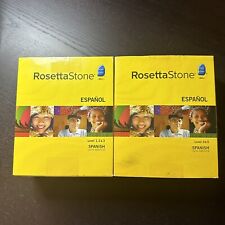 Rosetta Stone Spanish Levels 1 2 3 4 5 Español Latin America picture