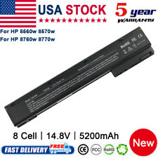 Laptop Battery For HP EliteBook 8560w 8570w 8760w 8770w Mobile Workstation PC picture