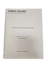 Vintage 1978 Digital Research An Introduction To CP/M Features And Facilities picture