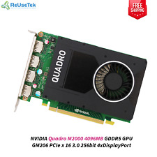NVIDIA Quadro M2000 4096MB GDDR5 GPU GM206 PCIe x 16 3.0 256bit 4xDisplayPort picture