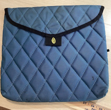 Timbuk2 Quilted Laptop Sleeve Blue Computer Case Corduroy Bag 13