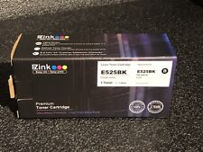 EZink Premium Toner Cartridge E525BK (Black) High Yield. Sealed. picture