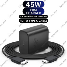 45W USB-C Super Fast Wall Charger Adapter PD Type C Cable For Samsung Galaxy S22 picture