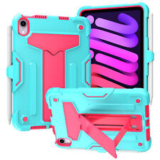 Military Grade Drop Proof Rugged Hybrid Armor Case with Kickstand for iPad Mini picture